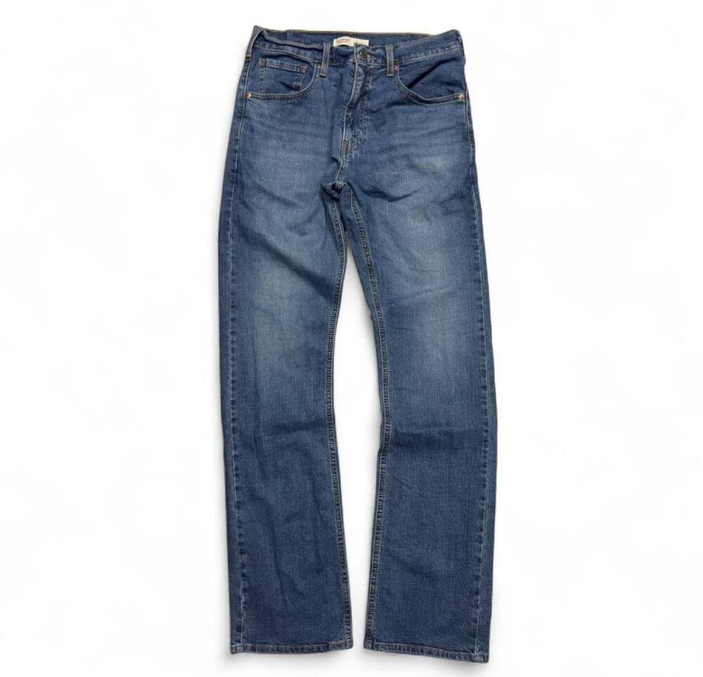 Levi Strauss Signature Bootcut Jeans Blue Denim